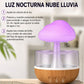 Humidificador Nube de Lluvia con Luz LED