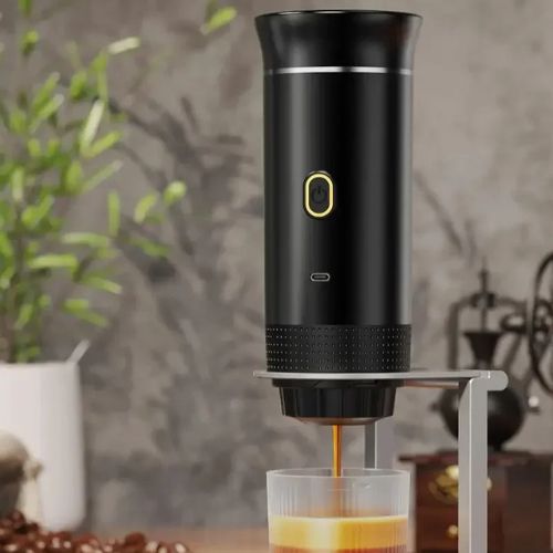 Cafetera Espresso Portátil Inalámbrica para Auto y Viaje