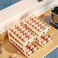 Organizador de Huevos para Refrigerador con Auto-Rotación