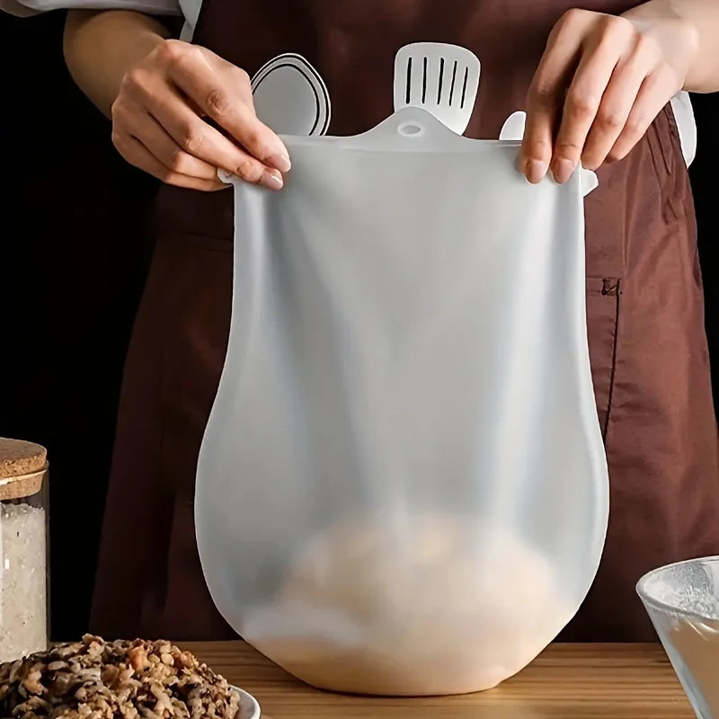 Bolsa de Silicona Reutilizable para Amasar Masa